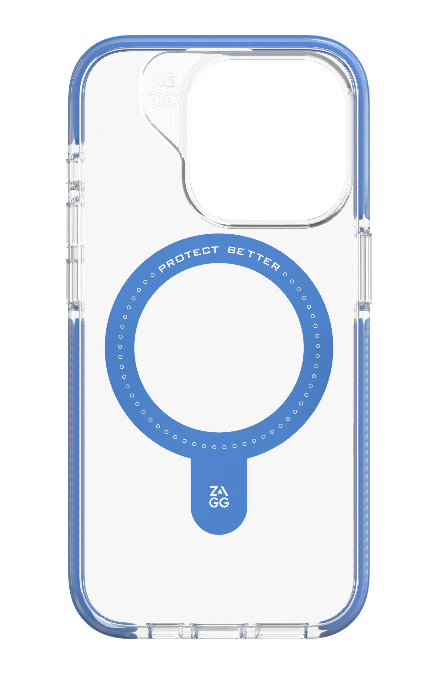 ZAGG Cases Santa Cruz Snap Ring Stand Apple iPhone 15 Pro Max - Blue