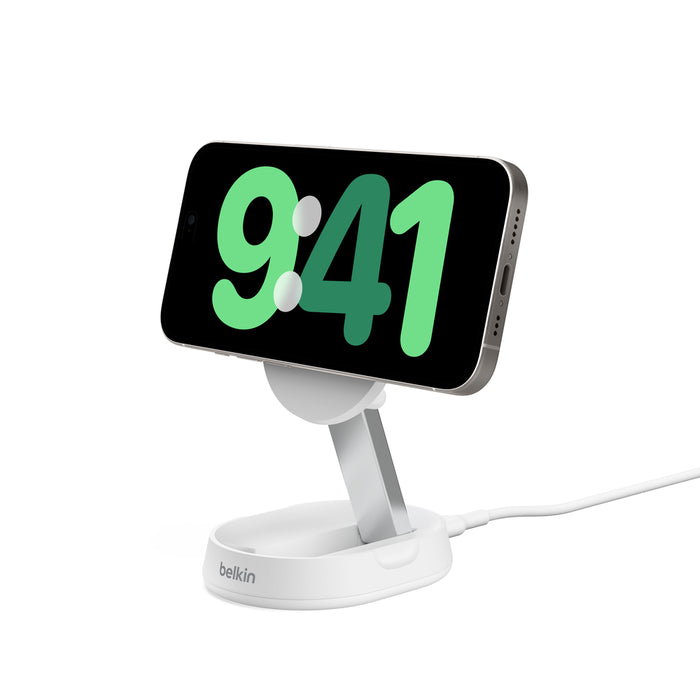 Belkin BoostCharge Pro Convertible Magnetic Wireless Charging Stand with Qi2 15W - White