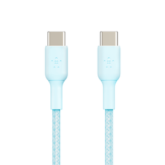 Belkin Braided USB-C to USB-C Cable 60W - Blue(2m)