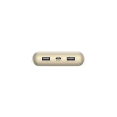 Belkin 20K POWER BANK, USB-A & C 15W, GOLD