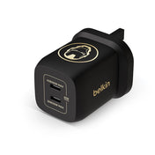 Belkin 65W Dual USB-C Gan Wall Charger W PPS,ML,Ironman