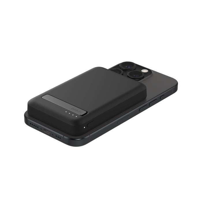 Belkin 5K QI2 Wireless Powerbank + Kick Stand - Black