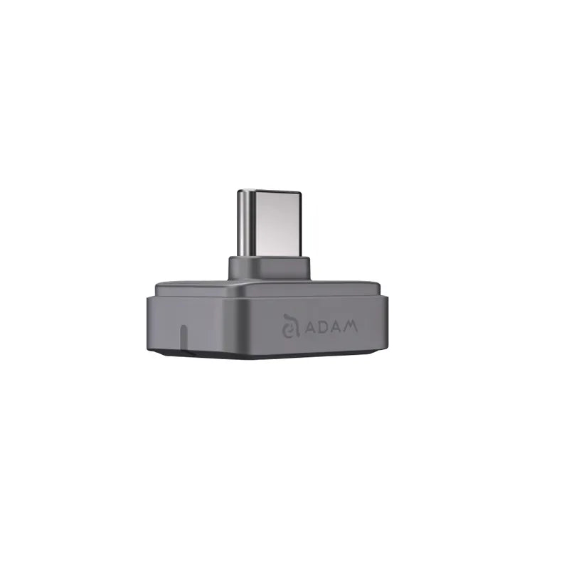 ADAM elements iKlips S USB-C Nano Touch Fingerprint SSD 256G (Grey)