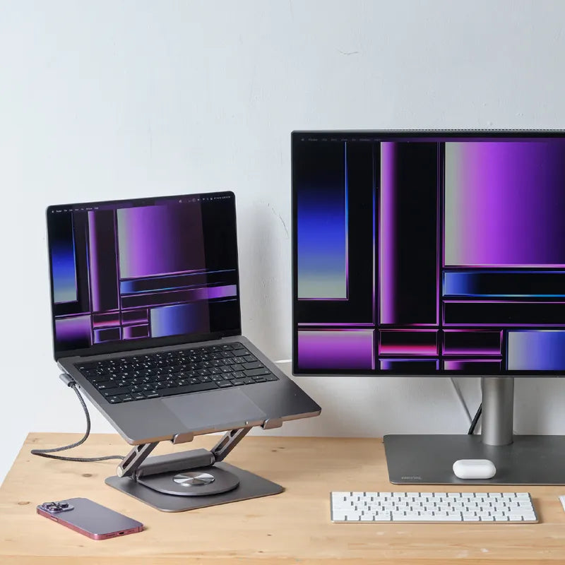 ADAM elements CASA HUB Stand Pro USB-C 6-in-1 Laptop Stand Hub