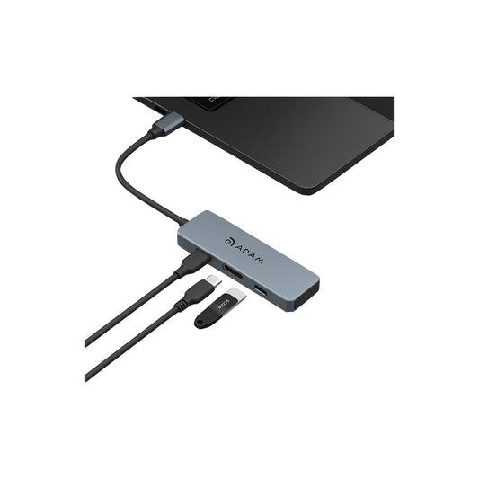ADAM elements CASA HUB A04 USB-C Gen2 SuperSpeed 4-in-1 Hub