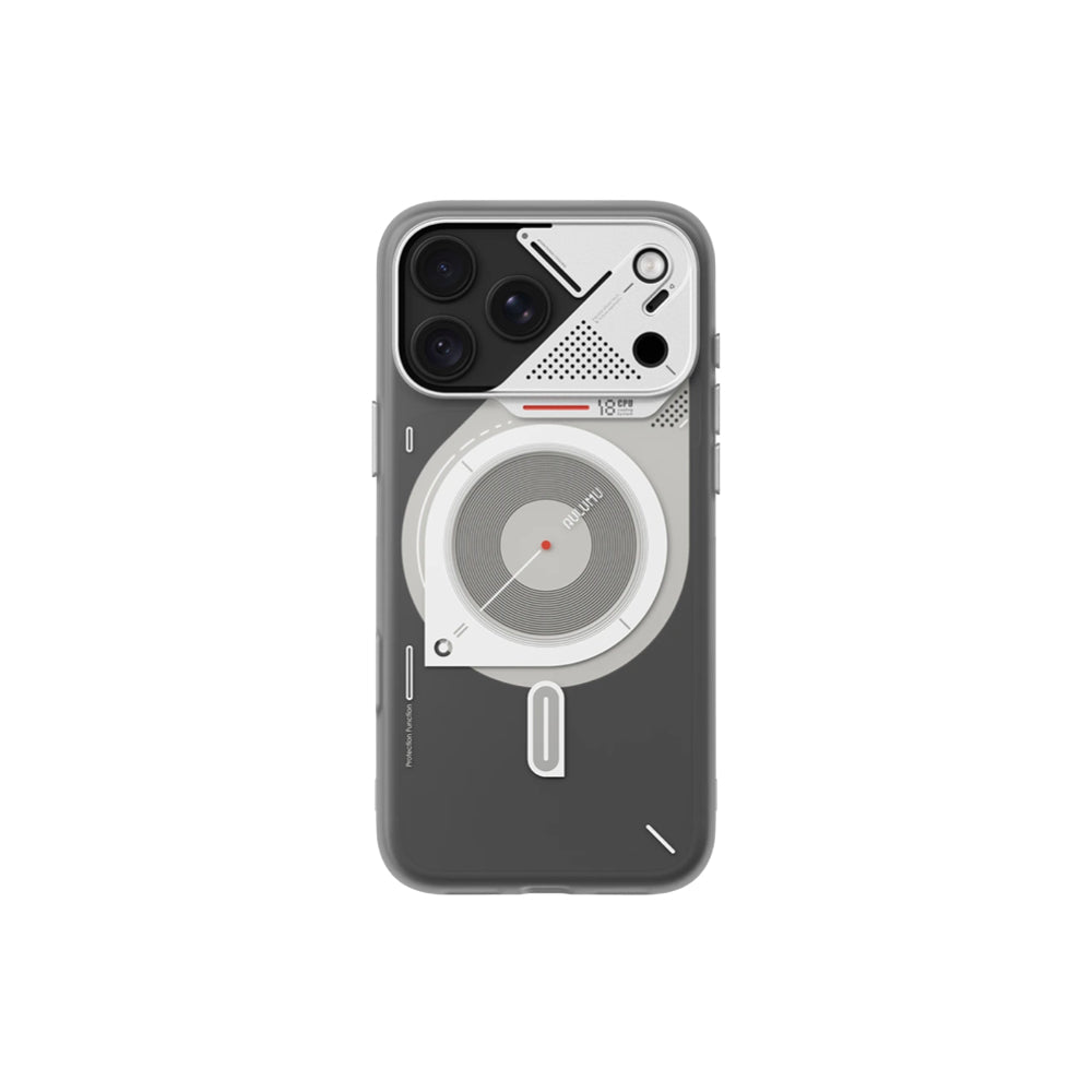 AULUMU A18 TPU case  for iPhone 18 Pro - Translucent White