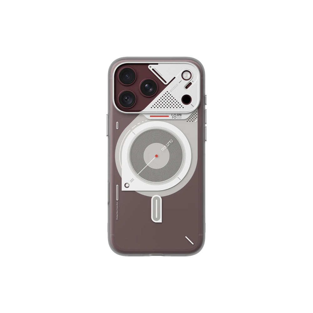 AULUMU A18 TPU case  for iPhone 18 Pro - Translucent White