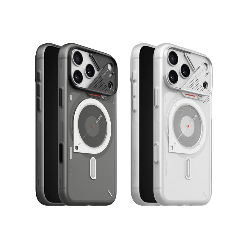 AULUMU A18 TPU case  for iPhone 18 Pro - Translucent White