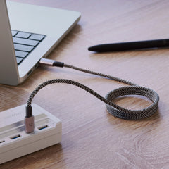 ADAM elements CASA MS100 USB-C to USB-C 60W Magnetic Charging Cable 100cm (Gray)