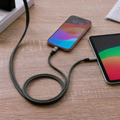 ADAM elements CASA MS100 USB-C to USB-C 60W Magnetic Charging Cable 100cm (Gray)
