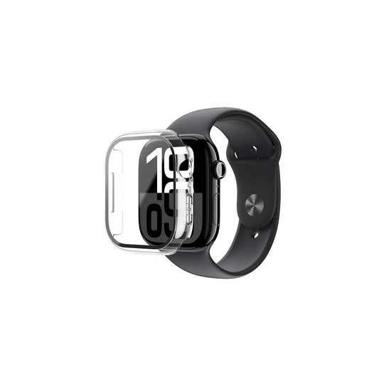 AMAZINGTHING Radix Glass  With Case For Watch Series 10 (46mm) - Transparent