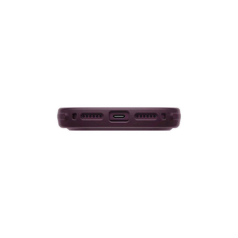 Uniq Veren Hybrid Magclick Charge Case for iPhone 18 Pro Max 6.9-inch - Burgundy Frost