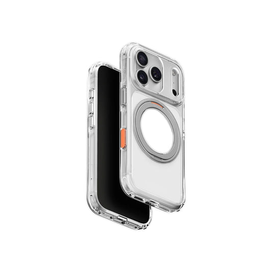 Uniq Swivix Hybrid 360 Rotating Kickstand Case for iPhone 18 Pro 6.3-inch - Lucent Clear