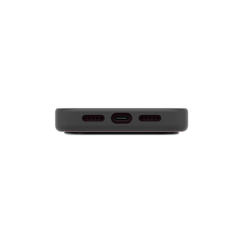 Uniq Lyden Ds Hybrid Magclick Charge Case for iPhone 18 Pro 6.3-inch - Deep Maroon