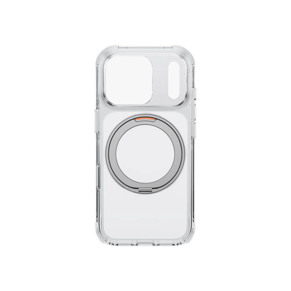 Uniq Swivix Hybrid 360 Rotating Kickstand Case for iPhone 18 Pro 6.3-inch - Lucent Clear