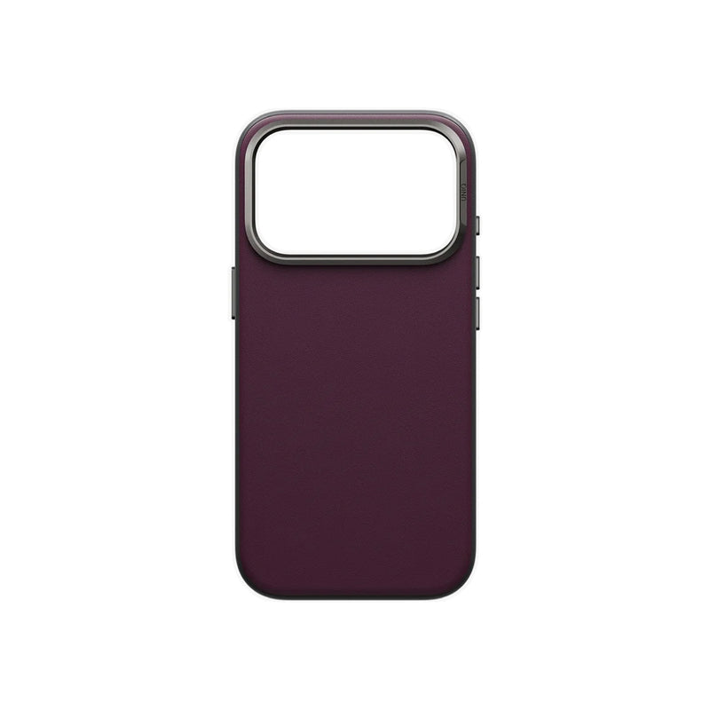 Uniq Lyden Ds Hybrid Magclick Charge Case for iPhone 18 Pro 6.3-inch - Deep Maroon