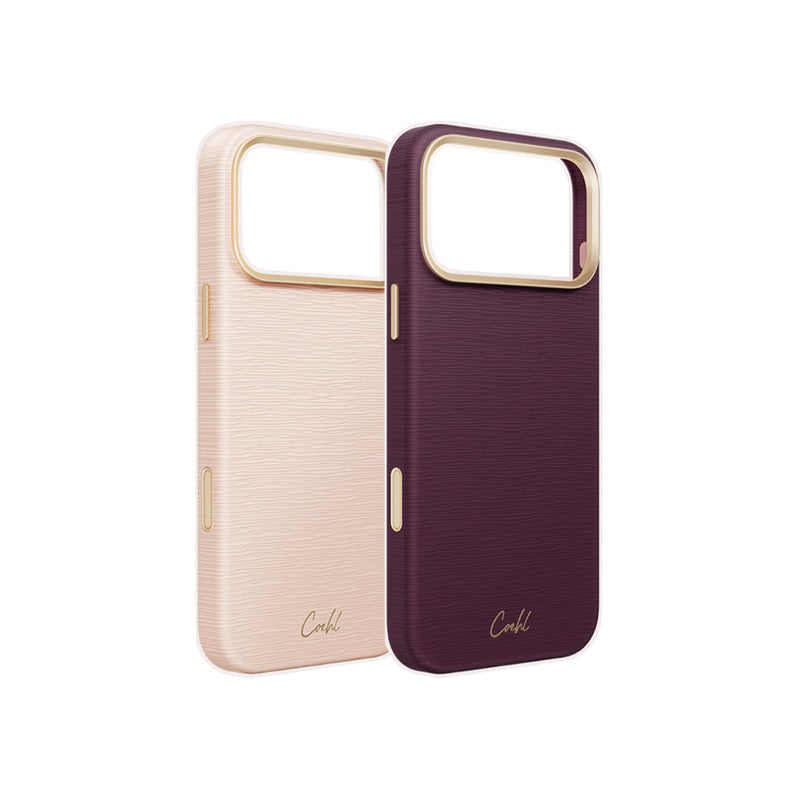 Uniq Coehl Mirelle Magnetic Charging Case for iPhone 18 Pro Max - Shell Pink