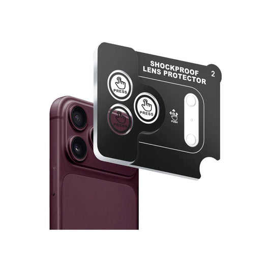JTLegend Titanguard Full Cover Camera Lens Protector for iPhone 18 Pro - Glossy