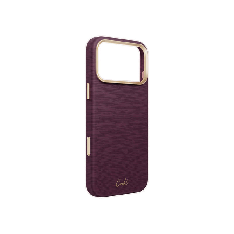 Uniq Coehl Mirelle Magnetic Charging Case for iPhone 18 Pro Max - Shell Pink