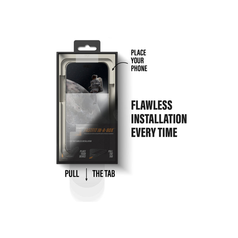 PanzerGlass Apple iPhone 18 Pro w. Fastfit In-A-Box -  Ceramic