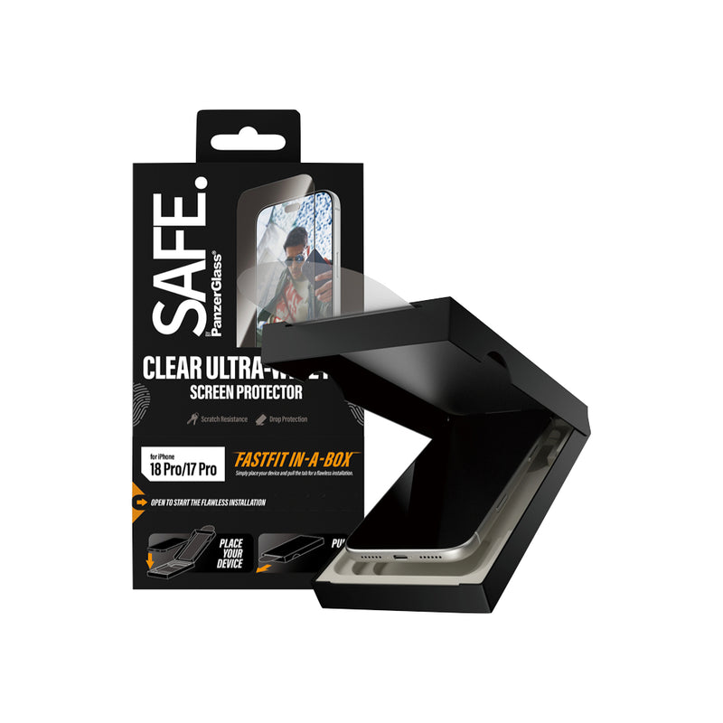 SAFE Apple iPhone 18 Pro Max UWF with Fast Fit In A Box - Clear