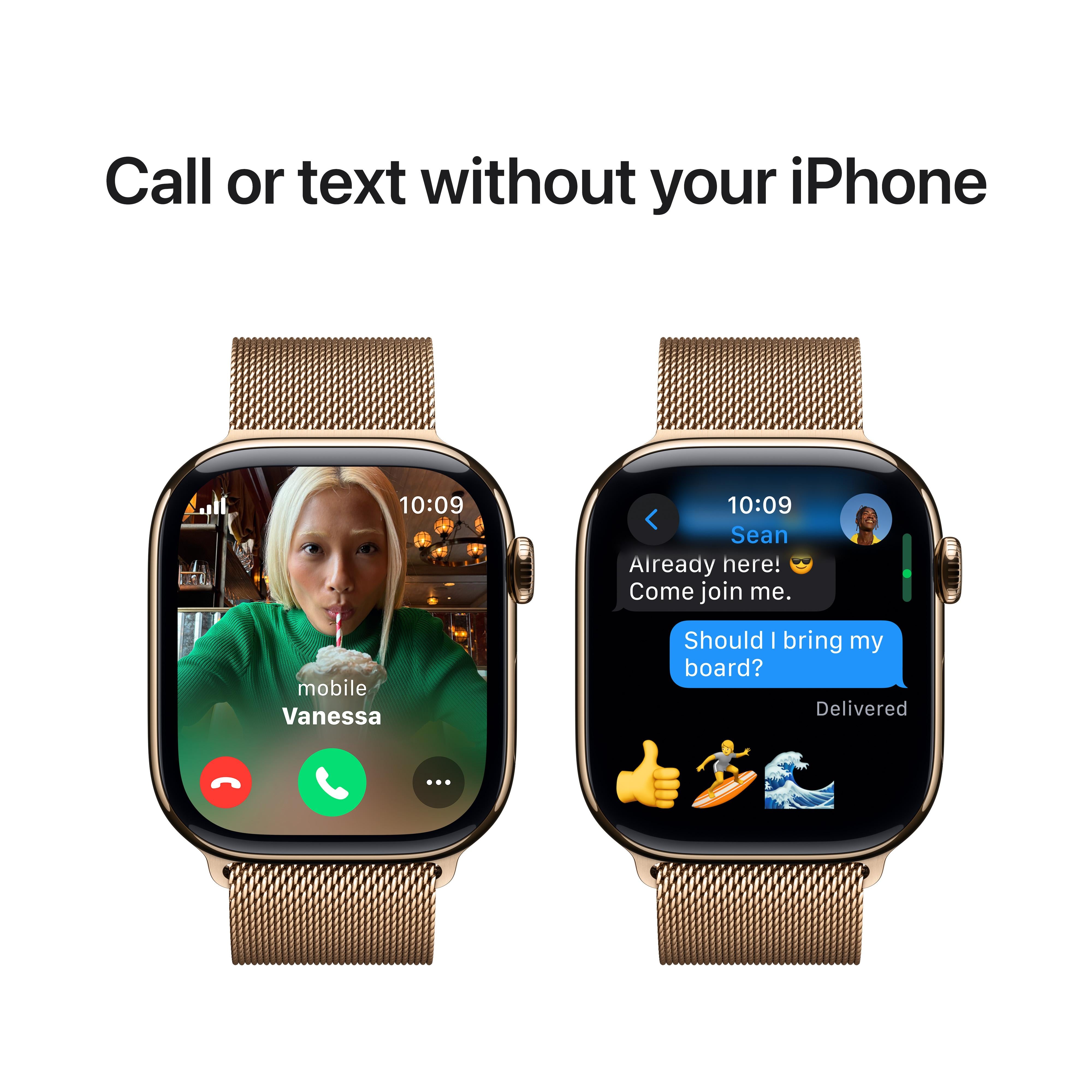 Can you call from apple watch without phone best sale