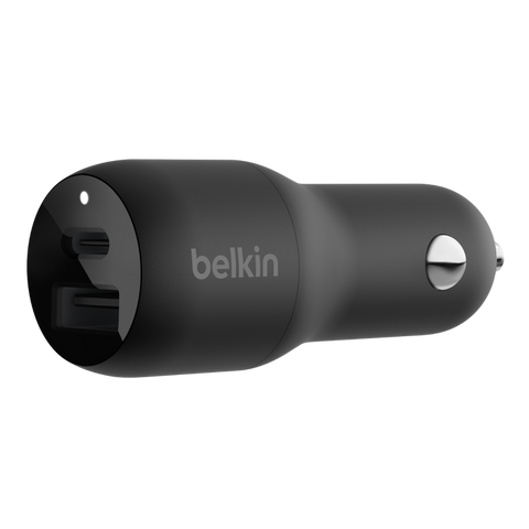 Belkin BoostCharge 37W Dual Car Charger with PPS Technology