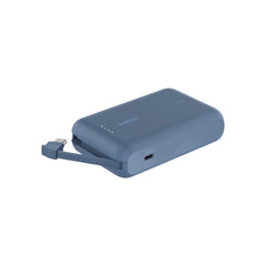 Belkin Boostcharge Power Bank 10K Pd With Intergrated Cable - Blue