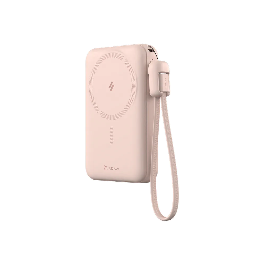 ADAM elements VIONTA C2 Pro 8-in-1 Magnetic Power Bank 10,000 mAh (Pink)