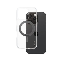 CARE by PanzerGlass® Case Feature Silver Kickstand & MagSafe iPhone 16 Pro Max