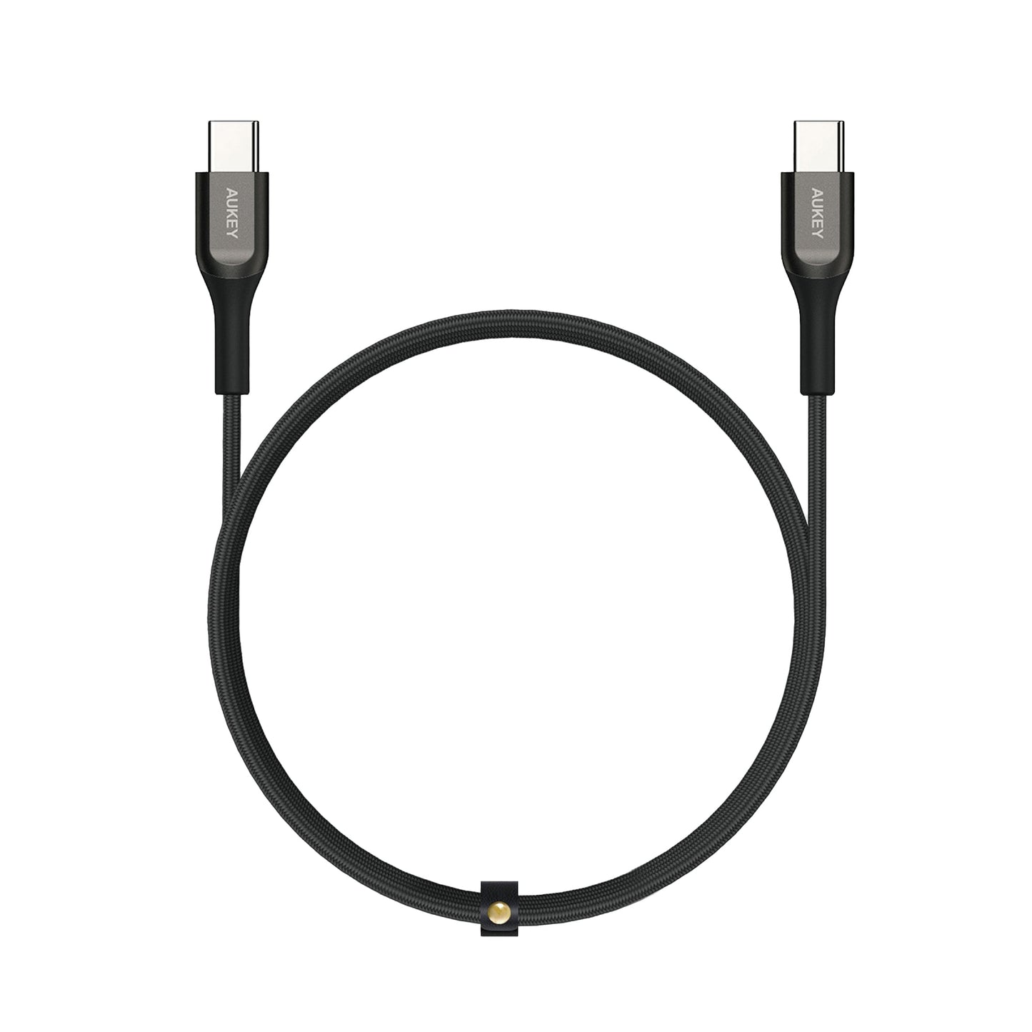 Aukey CB-AKC3 USB C To USB C 60W PD Quick Charge Kevlar Cable - 1.2M