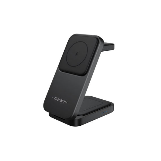 CHOETECH T611-F-CCBK 3-IN-1 MAGNETIC WIRELESS CHARGER - BLACK