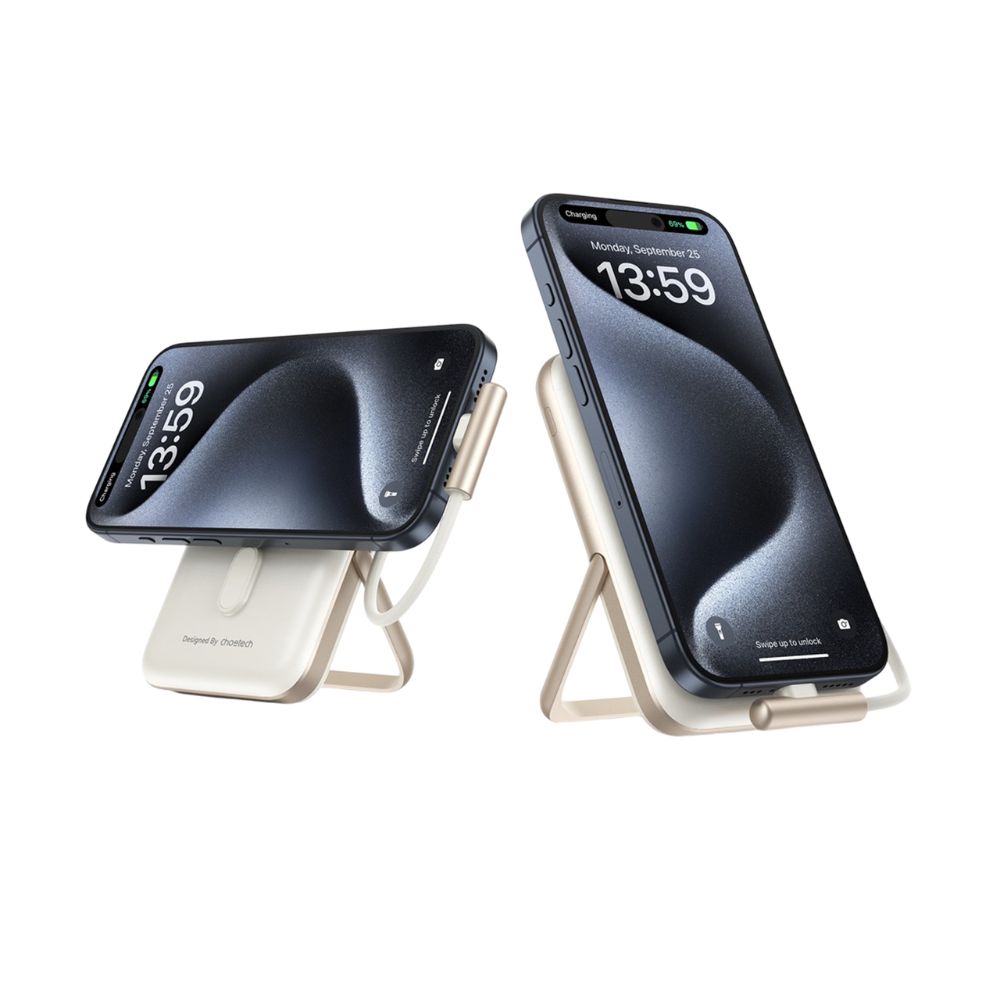 CHOETECH B735-CCWH POWER BANK - WHITE