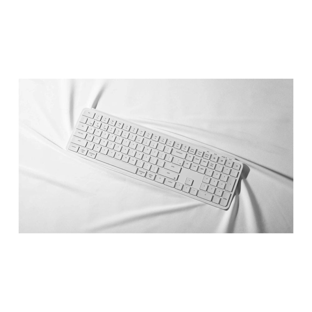 Keychron B6 Pro 109Key Ivory white Wireless scissor Ultra-Slim Wireless Keyboard