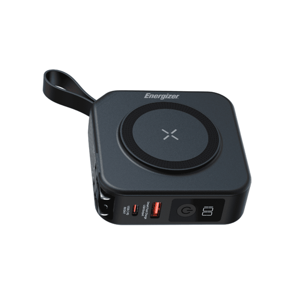 Energizer 10000mAh Magnetic Wireless Power Bank and with AC Charger