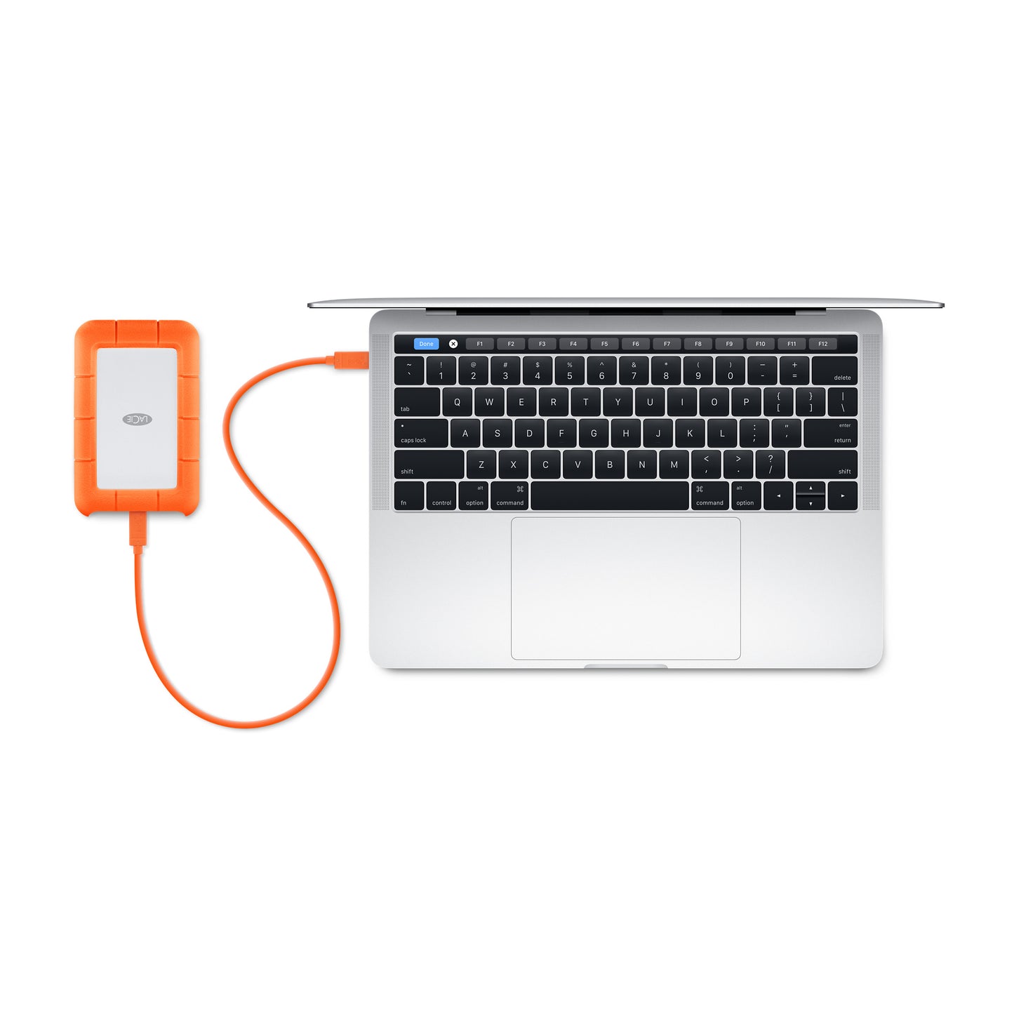 Lacie 1TB Rugged Usb-C With Rescue