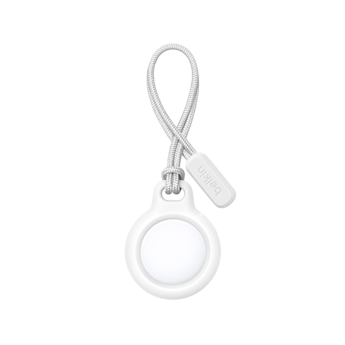 Belkin AirTag Case with Strap - White