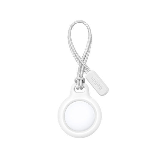 Belkin AirTag Case with Strap - White
