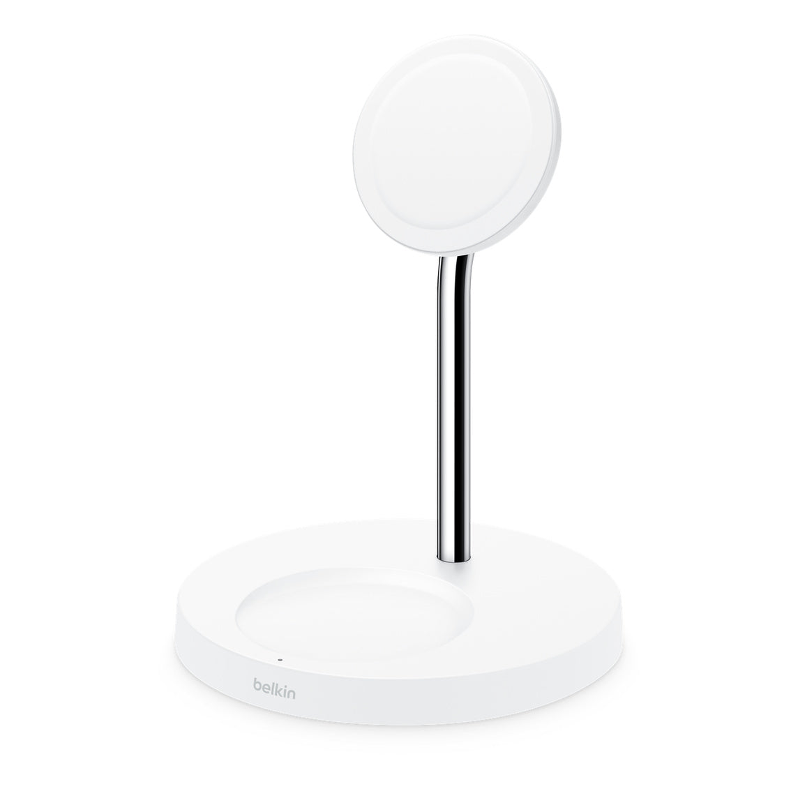 Belkin BOOST CHARGE 2-in-1 Wireless Charging Stand with MagSafe (White)