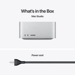Mac Studio: Apple M5 Ultra chip with 30-core CPU and 64-core GPU, 1TB SSD