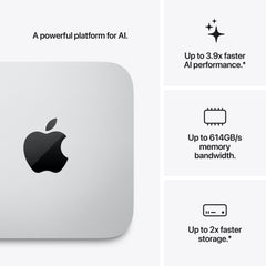 Mac Studio: Apple M5 Max chip with 18-core CPU and 32-core GPU, 512GB SSD