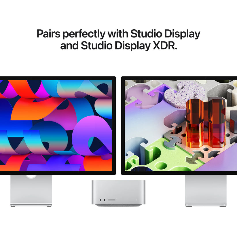 Mac Studio: Apple M5 Max chip with 18-core CPU and 32-core GPU, 512GB SSD