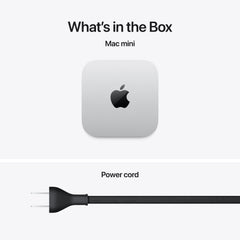 Mac mini: Apple M6 chip with 12-core CPU and 12-core GPU, 24GB, 512GB SSD - Silver