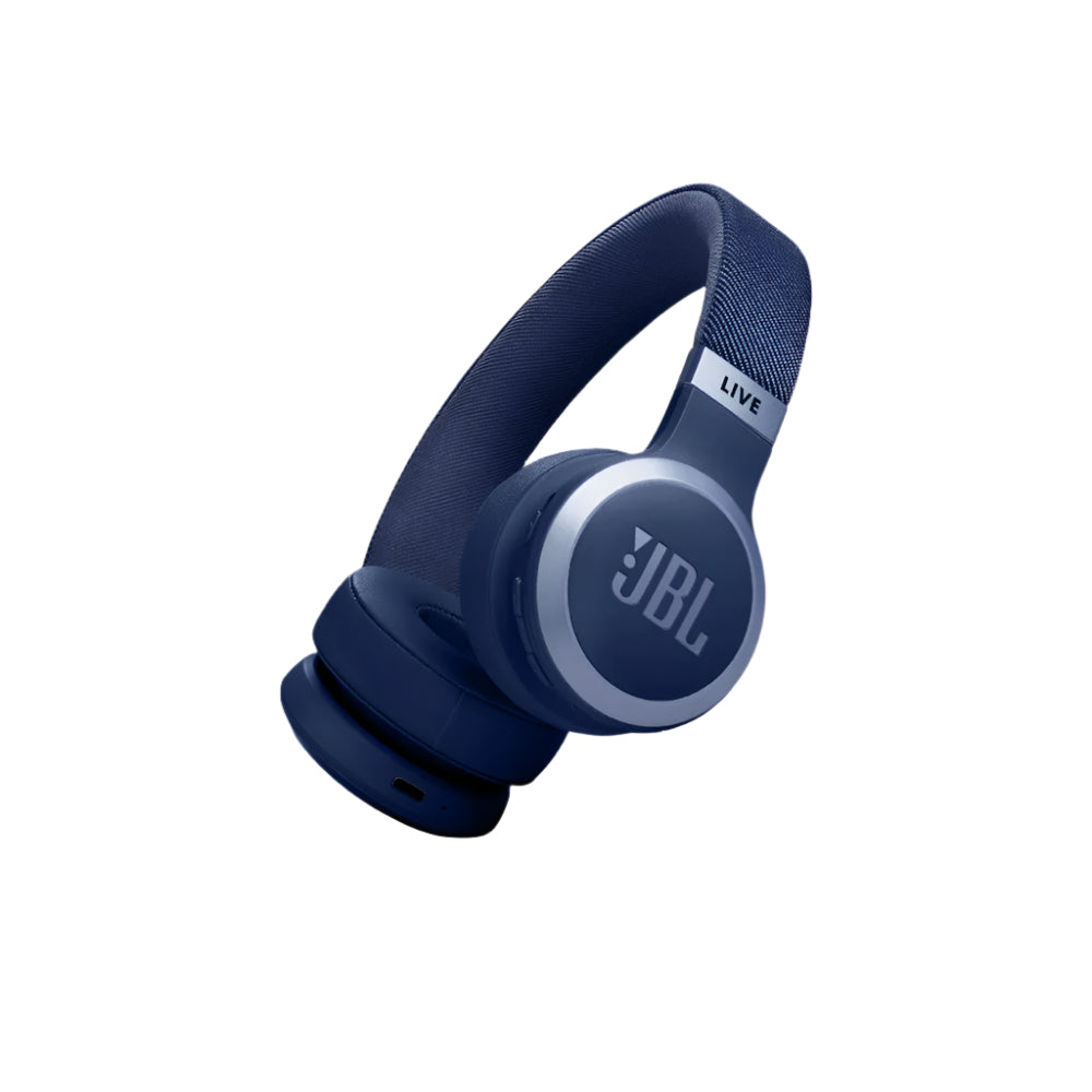 JBL Live 670NC Wireless Over-Ear NC Headphones - Blue