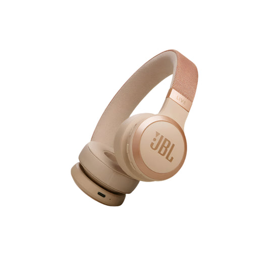 JBL Live 670NC Wireless Over-Ear NC Headphones - Sandstone