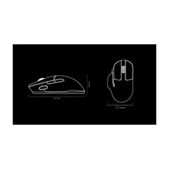 Keychron M7 -63g - Black - Non-backlit  BT/2.4GHz/Wired Mouse
