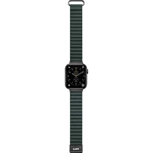 Laut Luxe Watch Strap for Apple Watch 42/41/40mm ( Series 4-11/SE 1-3 ) - Pine Green