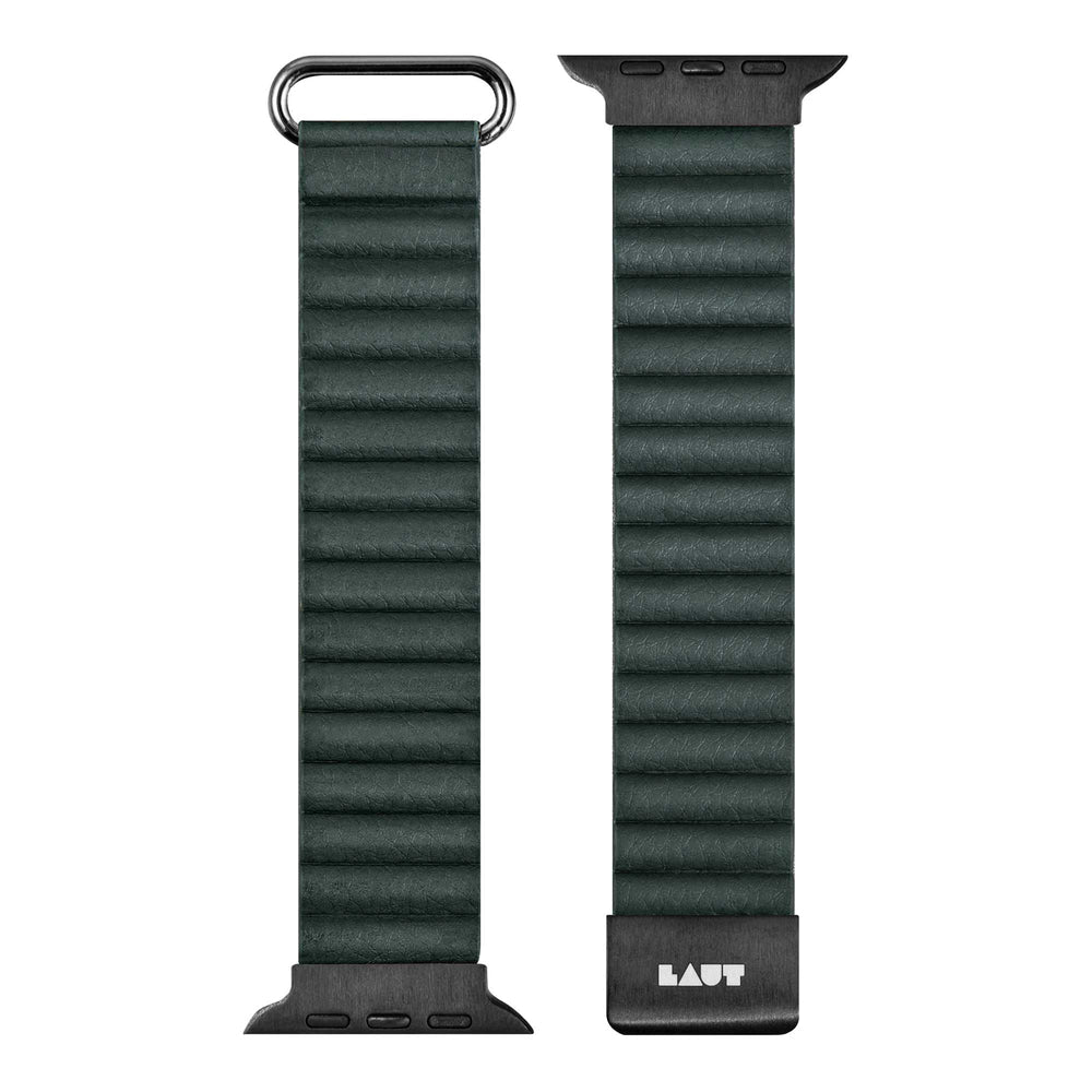 Laut Luxe Watch Strap for Apple Watch 42/41/40mm ( Series 4-11/SE 1-3 ) - Pine Green