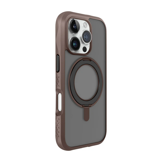 Laut Crystal Matter for iPhone 16 Series -iPhone 16 Pro(Earth Brown)