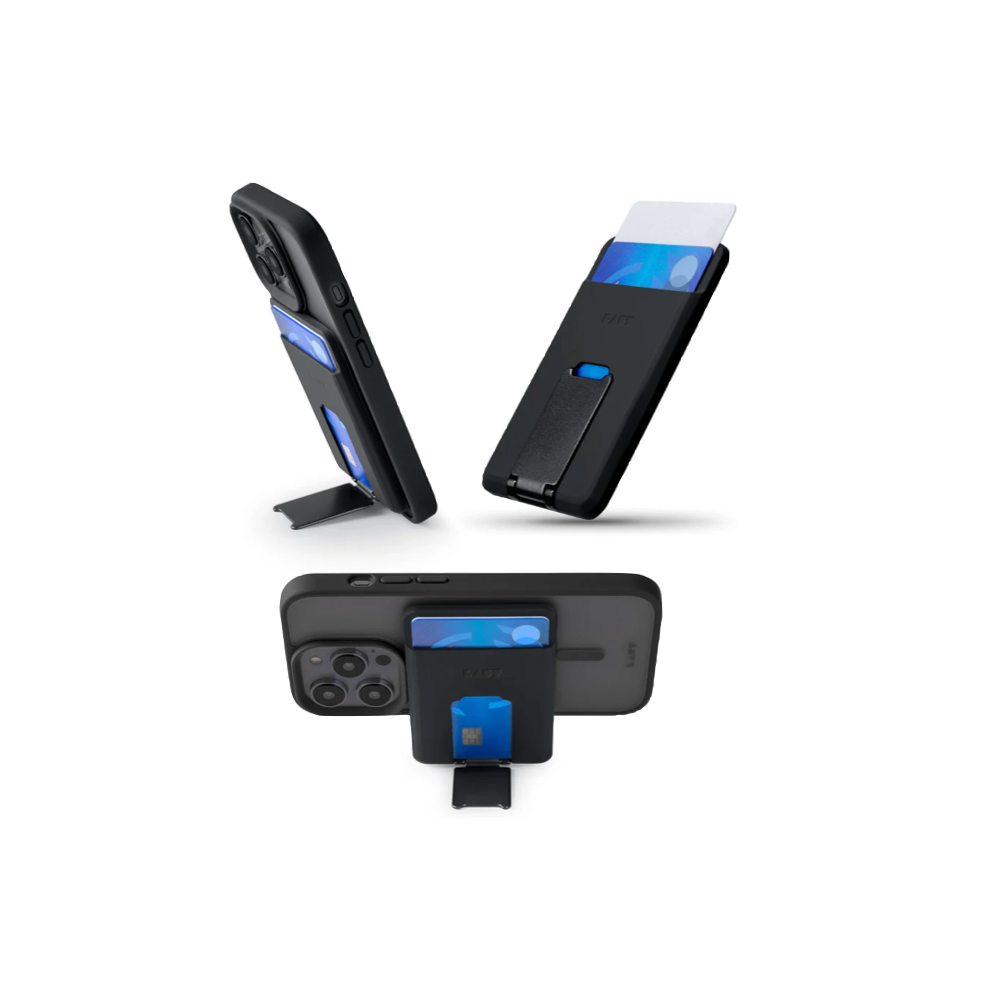 Laut Flexi Prop Magsafe Wallet Black